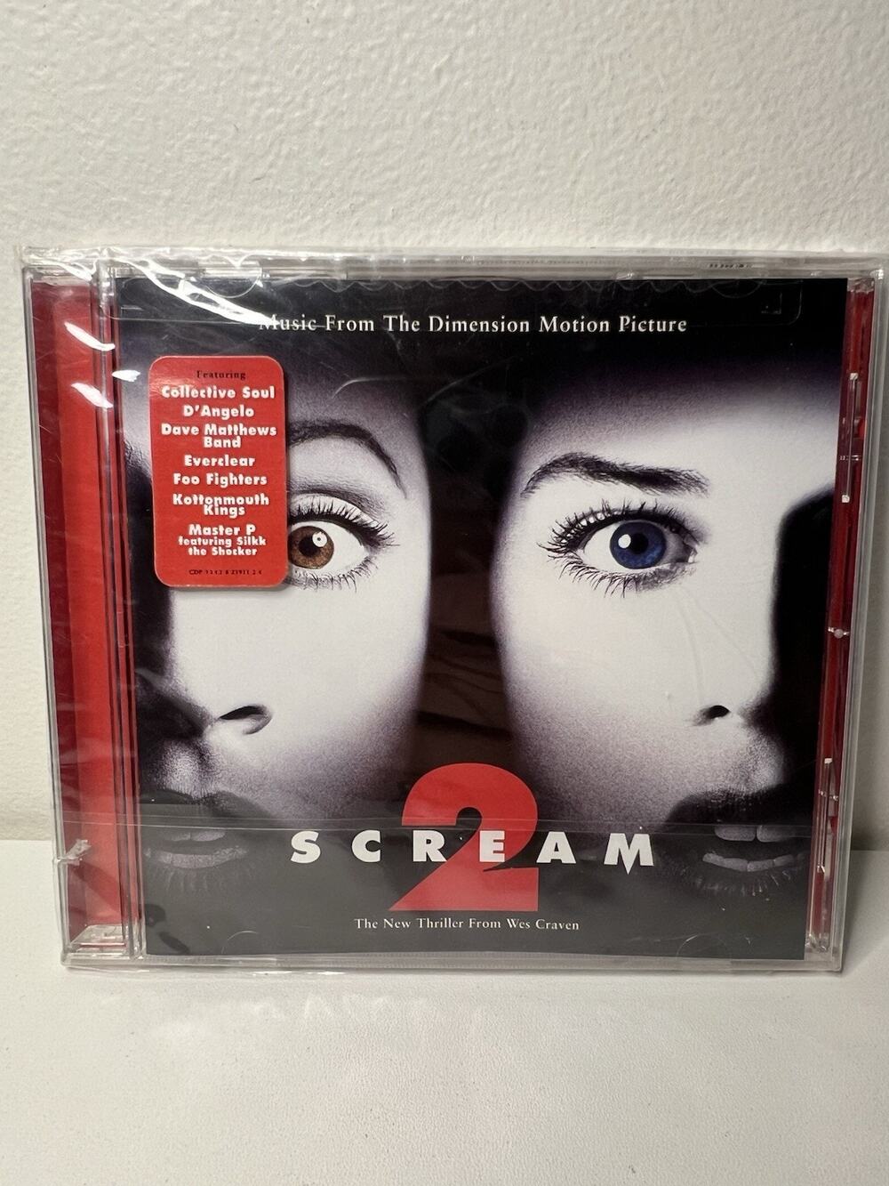 Scream 2 Soundtrack From The Motion Picture CD Album Factory Sealed 1997 Damaged